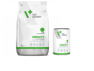 4T Veterinary Diet Obesity Dog 2kg + KONS OBESITY 400G DĀVANĀ